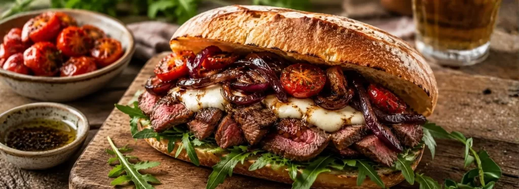 italiaanse steak sandwich