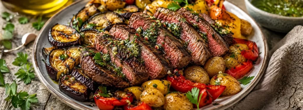 lidl budget recept steak chimichurri
